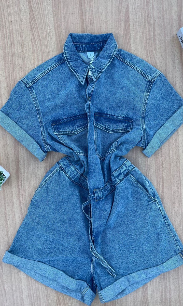 Denim Boilersuit Romper
