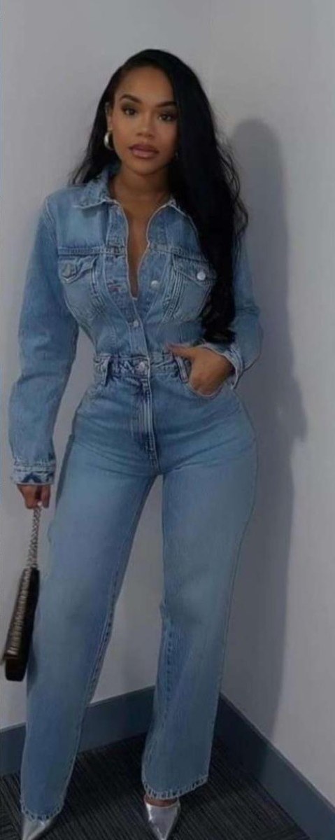 Denim Shirt Dress image 2
