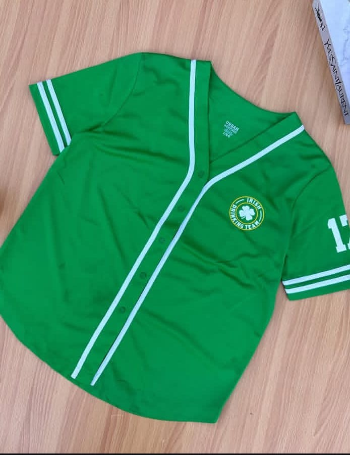 Green Baseball Jersey